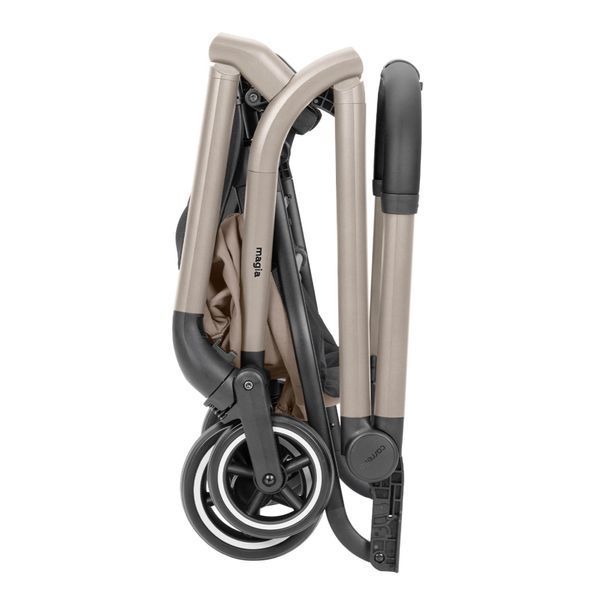 Дитячі коляски - Коляска дитяча 2в1 Carrello Magia CRL-6555 Spice Beige 2025 легка та компактна з люлькою прогулянковим блоком розмір ручної поклажі