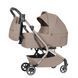 Дитячі коляски - Коляска дитяча 2в1 Carrello Magia CRL-6555 Spice Beige 2025 легка та компактна з люлькою прогулянковим блоком розмір ручної поклажі