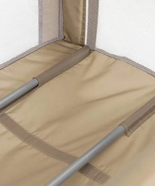 Детские кроватки и манежи - Манеж детский Carrello Porta CRL-18103 Chocolate Brown 125&times;65 см, дорожная сумка, 2 уровня дна, колеса, матрас