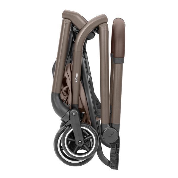 Дитячі коляски - Коляска дитяча 2в1 Carrello Magia CRL-6555 Cocoa Beige 2025 легка та компактна з люлькою прогулянковим блоком розмір ручної поклажі
