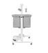 Дитячі ліжечка та манежі - Дитяче ліжечко-гойдалка Carrello Bloom CRL-10304 Anchor Grey | 7 режимів заколисування, мобіль, нічник, таймер