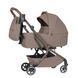 Дитячі коляски - Коляска дитяча 2в1 Carrello Magia CRL-6555 Cocoa Beige 2025 легка та компактна з люлькою прогулянковим блоком розмір ручної поклажі