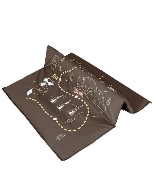 Детские кроватки и манежи - Манеж детский Carrello Grande CRL-18104 Chocolate Brown квадратный, складной, с сумкой для переноски