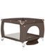 Детские кроватки и манежи - Манеж детский Carrello Grande CRL-18104 Chocolate Brown квадратный, складной, с сумкой для переноски