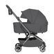 Детские коляски - Коляска детская 2в1 Carrello Magia CRL-6555 Elm Grey 2025 легкая и компактная с люлькой прогулочным блоком размер ручной клади