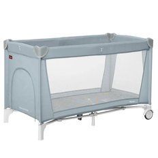 Детские кроватки и манежи - Манеж детский Carrello Piccolo CRL-18101 Ash Grey с матрасом колесами и сумкой для путешествий