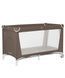 Детские кроватки и манежи - Манеж детский Carrello Piccolo+ CRL-18102 Chocolate Brown 125&times;65 см, дорожная сумка, 2 уровня дна, колеса, матрас