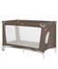 Детские кроватки и манежи - Манеж детский Carrello Piccolo+ CRL-18102 Chocolate Brown 125&times;65 см, дорожная сумка, 2 уровня дна, колеса, матрас