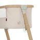Детские кроватки и манежи - Приставная кроватка Carrello Prima CRL-16503 Honey Beige электронное укачивание 4 колеса 5 скоростей качания таймер пульт ДУ матрас