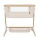 Детские кроватки и манежи - Приставная кроватка Carrello Prima CRL-16503 Honey Beige электронное укачивание 4 колеса 5 скоростей качания таймер пульт ДУ матрас