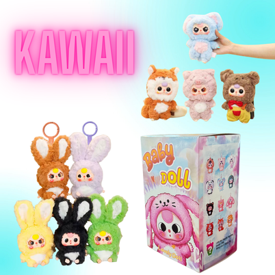 【baby Three】サプライズ シクレ 3体まとめて Игрушка-сюрприз брелок Baby Three Kawaii персонажи в костюмах