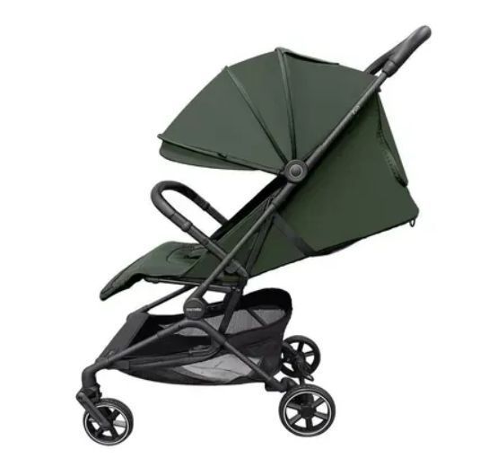 Дитячі коляски - Прогулянкова коляска Carrello Evo CRL-5533 Chateau Green | Легка, компактна, з амортизацією