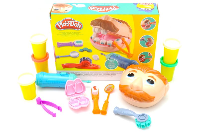 Іграшки для малюків - Набір тіста для ліпки Зубастик