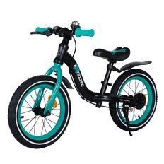 Біговели, толокари - Біговел TILLY Extreme 14 T-212524 Azure колеса 14" надувні алюмінієва рама
