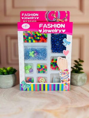 Набори для творчості - Набір бісеру для плетіння в коробці fashion jewelry ZQ2029-D-3