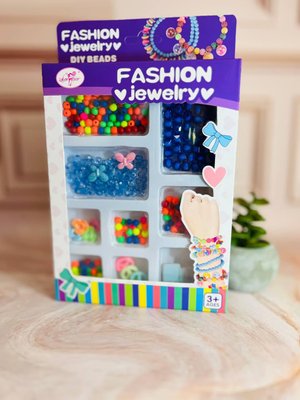 Набори для творчості - Набір бісеру для плетіння в коробці fashion jewelry ZQ2029-D-5