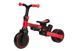 Беговелы, толокары - Трехколесный беговел-трансформер 3 в 1 Maraton Tri-cycle Cruiser Milano 001 с родительской ручкой Красный