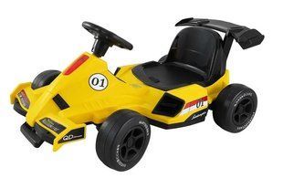 Електромобілі - Дитячий електромобіль Maraton UV12 Speed Car X25 12V 4,5 Ah 2*390 Вт жовтий з пультом та Bluetooth