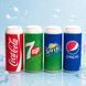 Антистреси - Сквіш антистрес банка Coca-Cola Pepsi Sprite 7Up Сквіш Пепсі Спрайт Кола 1 шт випадковий дизайн 10 см