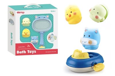 Іграшки для малюків - Набір для ванної в коробці розмір 28*6*29см