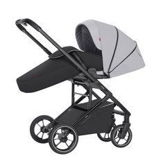 Дитячі коляски - Прогулянкова коляска CARRELLO Alfa CRL-5508 BF Feather Grey велике спальне місце, з великим капюшоном