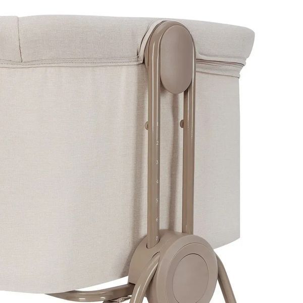 Дитячі ліжечка та манежі - Дитяче ліжечко Carrello Gracia CRL-16502 Linen Beige 3в1 колиска приставне з кошиком регульоване колеса