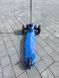 Самокати - Дитячий самокат 3-х колісний з підсвіткою коліс ScooTer Синій