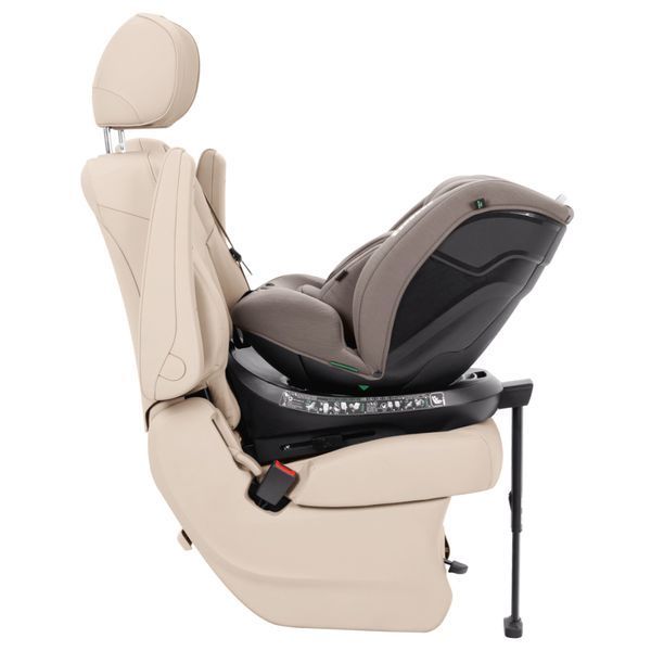 Автокрісла - Дитяче автокрісло i-Size Carrello Octopus CRL-16002 Sandstone Beige від 0 до 12 років 40-150 см з функцією повороту 360 градусів та кріпленням Isofix