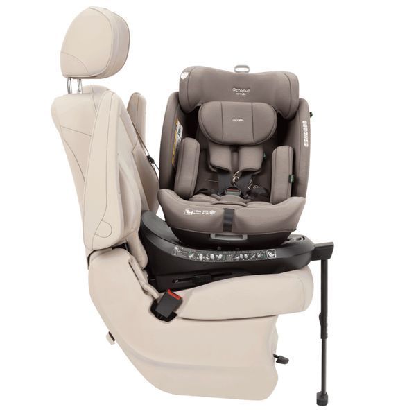 Автокрісла - Дитяче автокрісло i-Size Carrello Octopus CRL-16002 Sandstone Beige від 0 до 12 років 40-150 см з функцією повороту 360 градусів та кріпленням Isofix