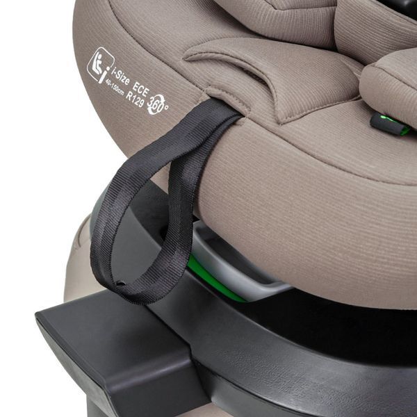 Автокрісла - Дитяче автокрісло i-Size Carrello Octopus CRL-16002 Sandstone Beige від 0 до 12 років 40-150 см з функцією повороту 360 градусів та кріпленням Isofix
