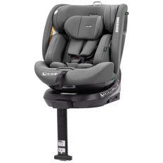 Автокресла - Детское автокресло i-Size Carrello Octopus CRL-16002 Seashell Grey от 0 до 12 лет 40-150 см с функцией поворота 360 градусов и креплением Isofix