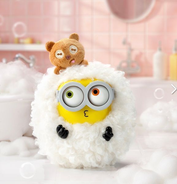 М'які іграшки - М&rsquo;яка іграшка-сюрприз у коробці Міньйони 52TOYS Bob + Tim, колекційний міньйон, випадковий персонаж, 1 шт.