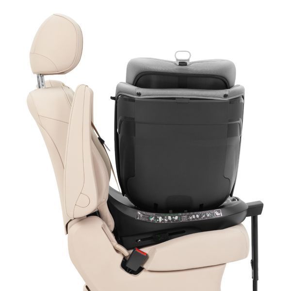 Автокресла - Детское автокресло i-Size Carrello Octopus CRL-16002 Seashell Grey от 0 до 12 лет 40-150 см с функцией поворота 360 градусов и креплением Isofix