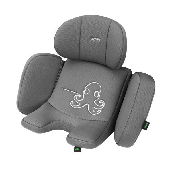 Автокресла - Детское автокресло i-Size Carrello Octopus CRL-16002 Seashell Grey от 0 до 12 лет 40-150 см с функцией поворота 360 градусов и креплением Isofix