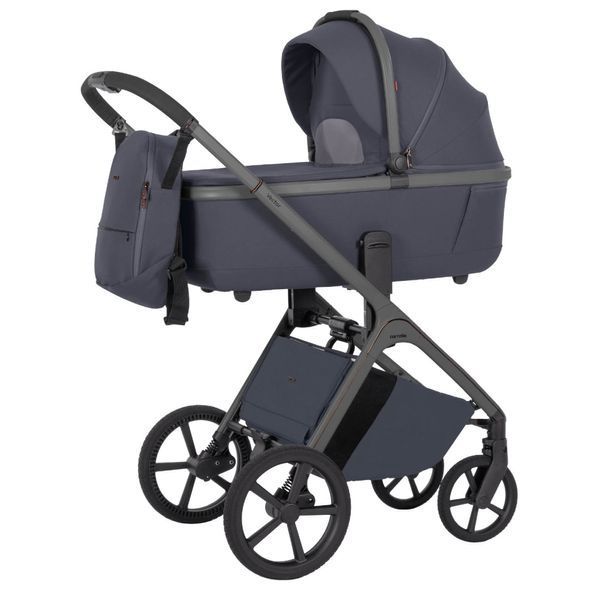 Детские коляски - Коляска 2 в 1 Carrello Vector CRL-6550 Plum Grey Просторная люлька прогулочный блок большие колеса