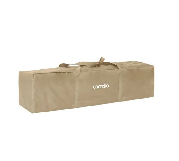 Детские кроватки и манежи - Манеж детский Carrello Grande CRL-18104 Sand Beige квадратный, складной, с сумкой для переноски.