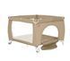 Детские кроватки и манежи - Манеж детский Carrello Grande CRL-18104 Sand Beige квадратный, складной, с сумкой для переноски.