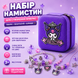Набори для творчості - Дитячий набір для створення браслетів та чокерів Куромі у шкатулці в подарунковому пакеті Куромі