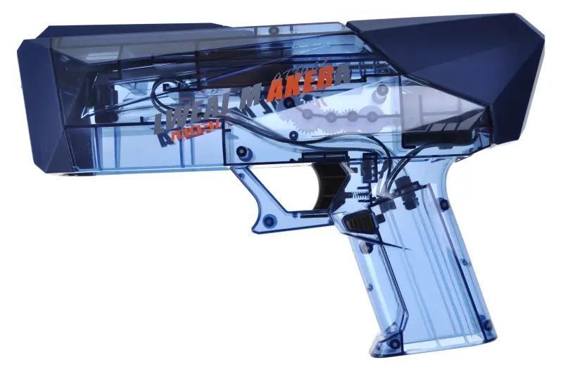Игрушечное оружие - Электрический водный пистолет CyberGun SQ07B 27 см Черный на аккумуляторе с подсветкой