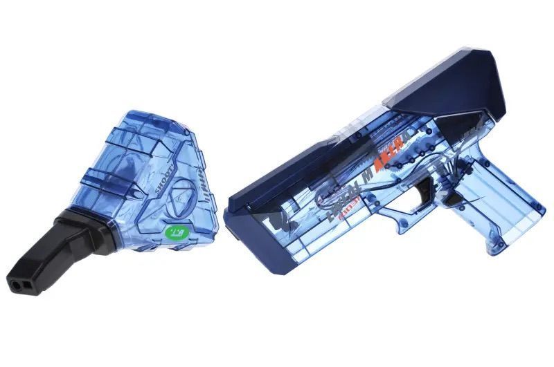 Игрушечное оружие - Электрический водный пистолет CyberGun SQ07B 27 см Черный на аккумуляторе с подсветкой