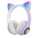 Интерактивные игрушки - Беспроводные наушники "Котики" с подсветкой Bluetooth CAT EAR Розовые