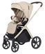 Дитячі коляски - Коляска 2 в 1 Carrello Vector CRL-6550 Seashell Beige | Простора люлька, прогулянковий блок, великі колеса