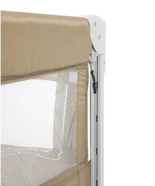 Детские кроватки и манежи - Манеж детский Carrello Porta CRL-18103 Ash Grey 125&times;65 см, дорожная сумка, 2 уровня дна, колеса, матрас