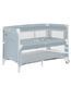 Детские кроватки и манежи - Манеж детский Carrello Porta CRL-18103 Ash Grey 125&times;65 см, дорожная сумка, 2 уровня дна, колеса, матрас