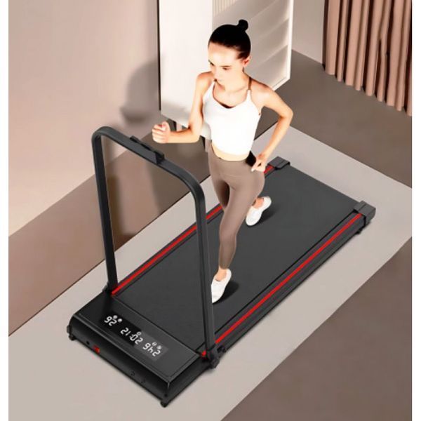 Складна бігова доріжка YXT003 3-в-1 Walking Pad до 150 кг Чорна