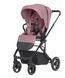 Дитячі коляски - Прогулянкова коляска Carrello Alfa CRL-5508 Rouge Pink BF велике спальне місце, з великим капюшоном