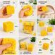 Антистреси - Сквіш антистрес Шматочок Сиру 4,5 см Squishy сир Squishy Cheese Іграшка м'ялка