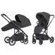 Дитячі коляски - Прогулянкова коляска Carrello Alfa CRL-5508 Graphite Grey BF велике спальне місце, з великим капюшоном